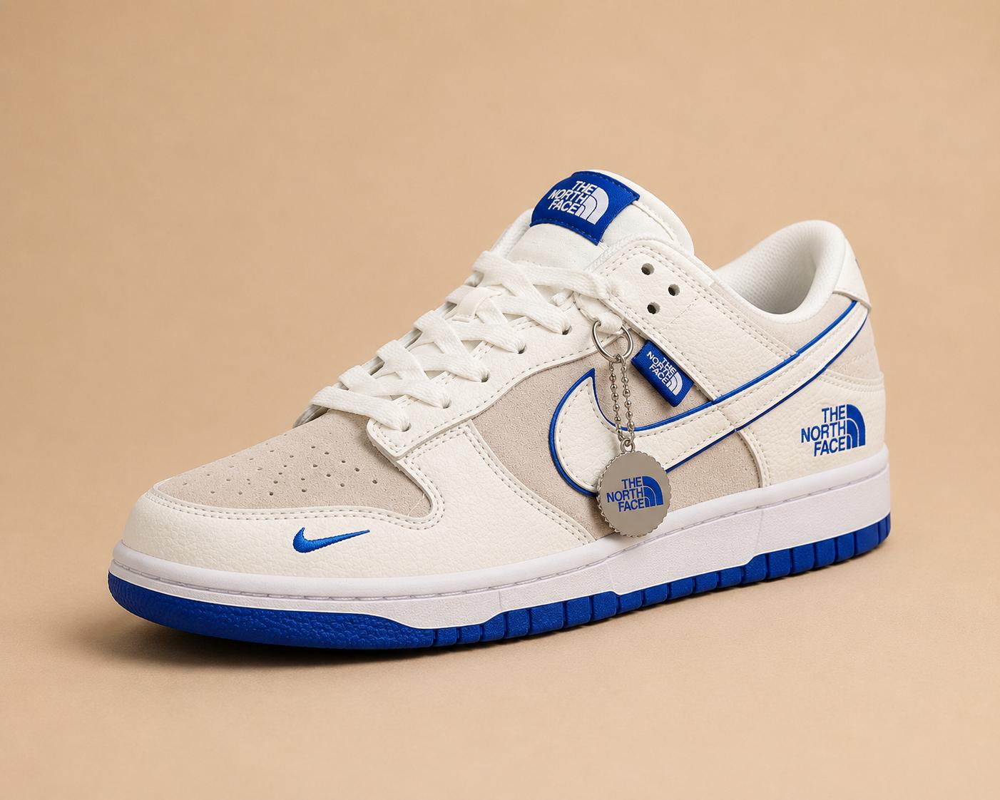 NIKE SB DUNK NORTH FACE WHITE BLUE